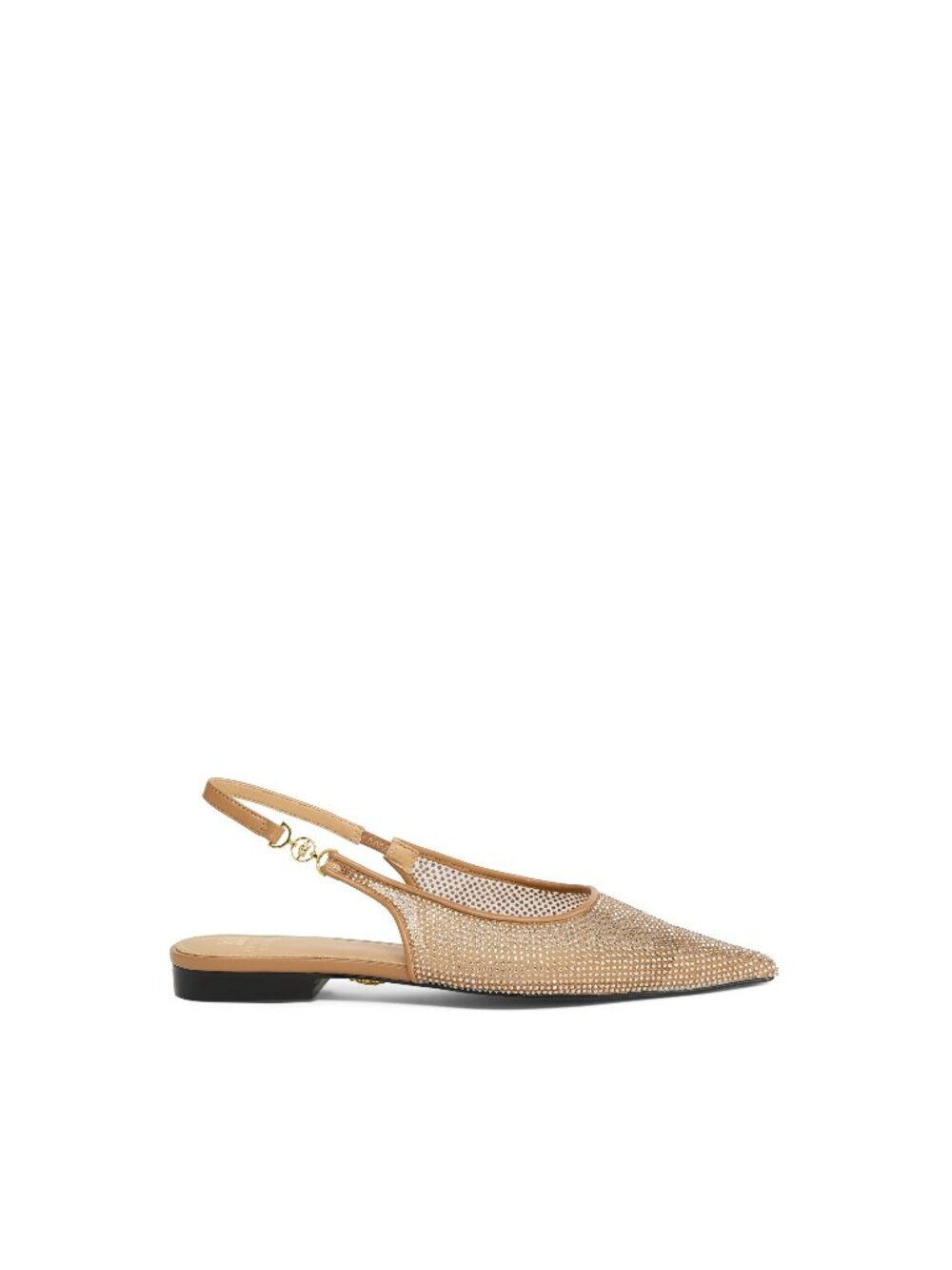 Holland Cooper Regency Slingback Tan Crystal
